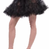 Womens Classic Black Petticoat -Masquerade Costumes 00001143p