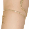 Smiffys Gold Snake Bracelet Accessory -Masquerade Costumes 00001247p