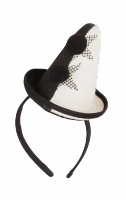 Monochrome Clown Hat Headband