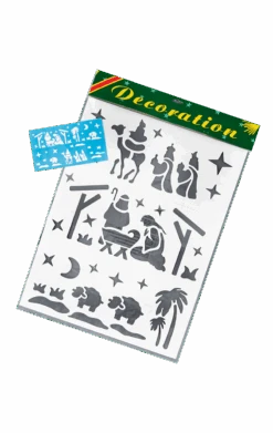 Nativity Christmas Stencil