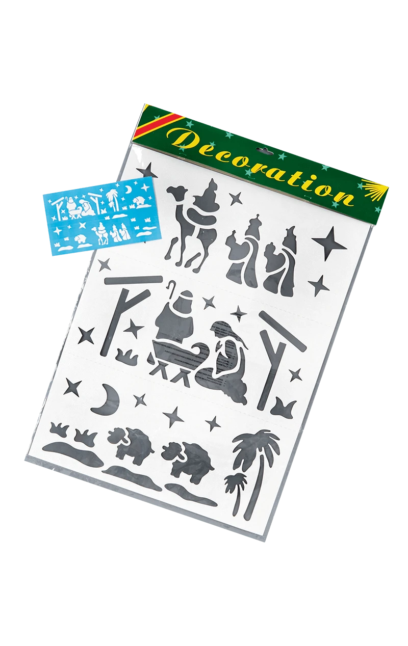 Nativity Christmas Stencil 3 Nativity Christmas Stencil
