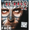 Tribal Zebra Face Tattoo -Masquerade Costumes 00001718p