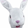 Adult White Rabbit Facepiece Accessory 2 Adult White Rabbit Facepiece Accessory -Masquerade Costumes 00002095p