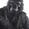 Palmer Moving Mouth Gorilla Facepiece 1 Palmer Moving Mouth Gorilla Facepiece -Masquerade Costumes 00002174p