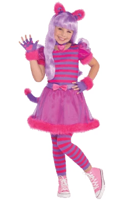 AMSCAN Girls Cheshire Cat Costume