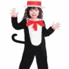 AMSCAN Kids Cat In The Hat Costume -Masquerade Costumes 00003738p