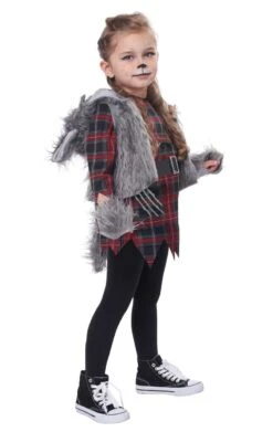 Kids Wee-Wolf Girl Costume -Masquerade Costumes 00003747a01
