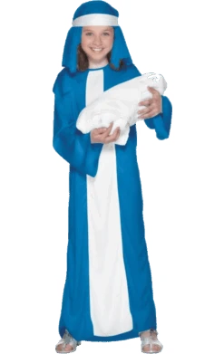 Smiffys Girls Nativity Mary Costume