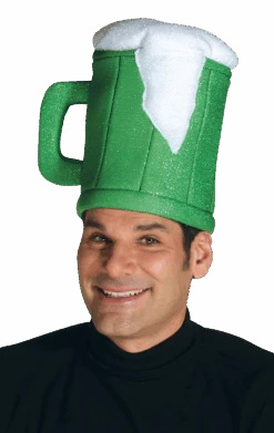 Green Beer Mug Hat