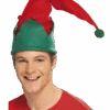Smiffys Adult Red Christmas Elf Hat 2 Smiffys Adult Red Christmas Elf Hat -Masquerade Costumes 00004949p