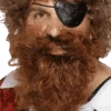 Smiffys Pirate Brown Beard Accessory -Masquerade Costumes 00005061p
