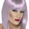 Smiffys Lilac Glam Bob Wig