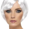 Smiffys Short White Babe Wig -Masquerade Costumes 00005157p