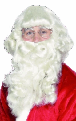 Smiffys Adults Long Santa Beard Accessory