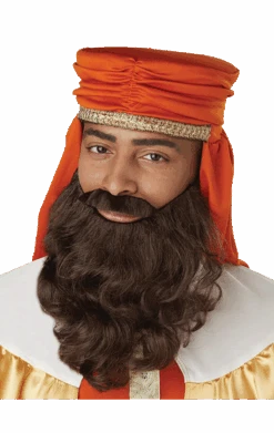 Brown Wise Man Beard