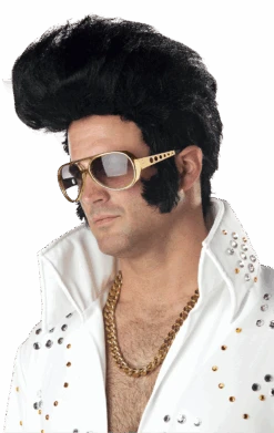 Elvis Presley Rock N Roll Wig