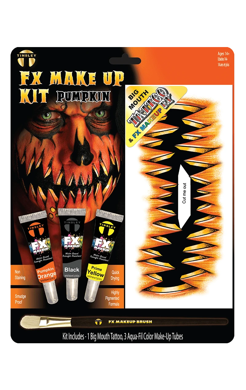 Pumpkin FX Makeup Kit 3 Pumpkin FX Makeup Kit
