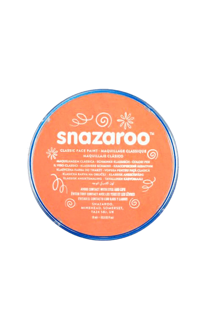 Snazaroo Light Orange Face Paint 3 Snazaroo Light Orange Face Paint