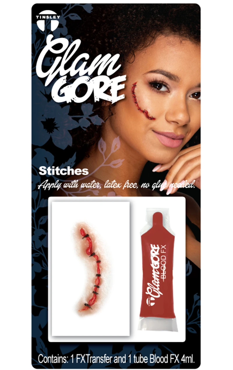 Glam Gore Bloody Stitches SFX 3 Glam Gore Bloody Stitches SFX