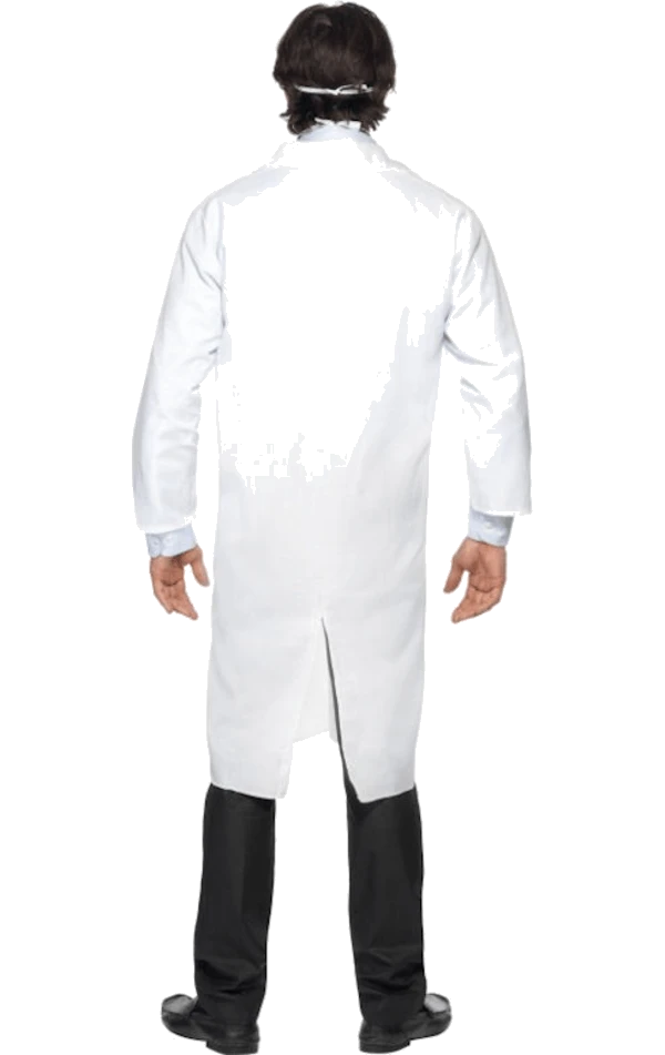 Smiffys Budget Doctor Lab Coat And Facepiece 4 Smiffys Budget Doctor Lab Coat And Facepiece - Image 2