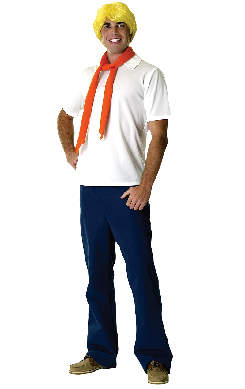 Adult Fred Costume (Scooby-Doo) 3 Adult Fred Costume (Scooby-Doo)