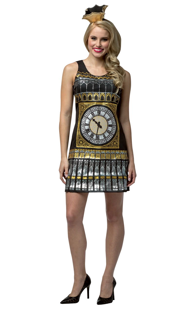 Adult Big Ben Dress Costume 3 Adult Big Ben Dress Costume
