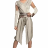 Adult Ladies Star Wars Rey Costume -Masquerade Costumes 00009850p