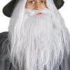 Adult Gandalf Beard And Wig Set 2 Adult Gandalf Beard And Wig Set -Masquerade Costumes 00010184p