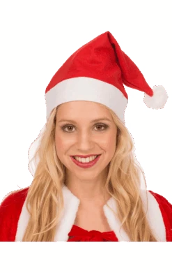 Smiffys Unisex Christmas Santa Hat