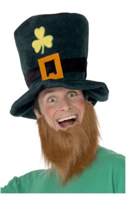 Smiffys Adult Leprechaun Hat And Beard