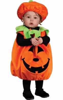 Palmer Baby Orange Pumpkin Costume