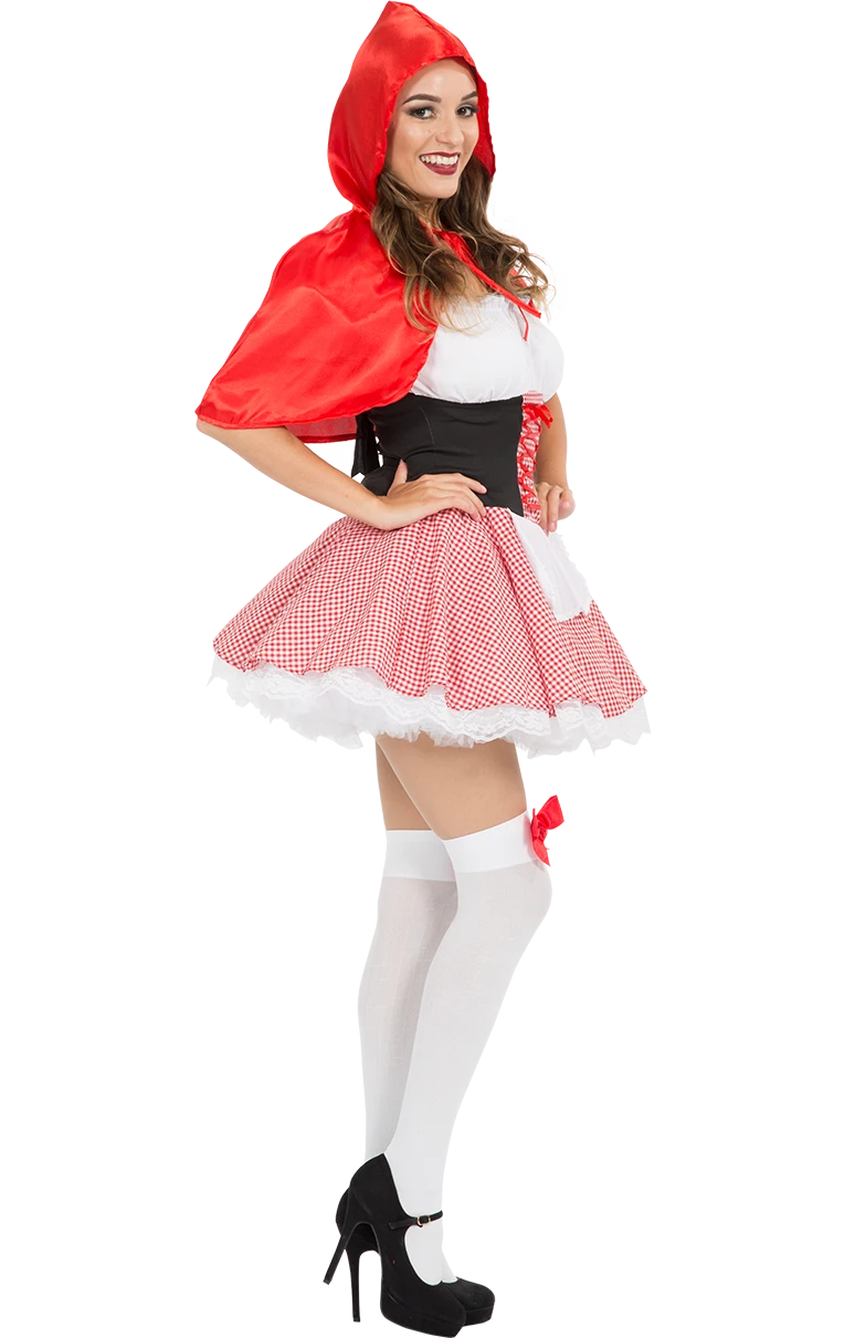Adult Red Riding Hood Storybook Costume 3 Adult Red Riding Hood Storybook Costume - Image 2