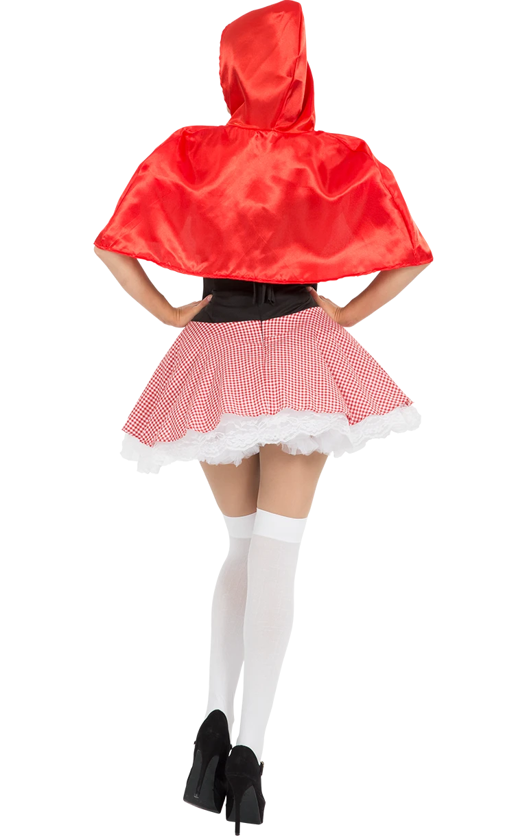 Adult Red Riding Hood Storybook Costume 4 Adult Red Riding Hood Storybook Costume - Image 3