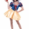 Adult Snow White Fairytale Costume -Masquerade Costumes 00012759p