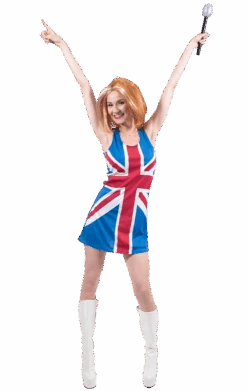 Geri Halliwell Spice Girls Costume