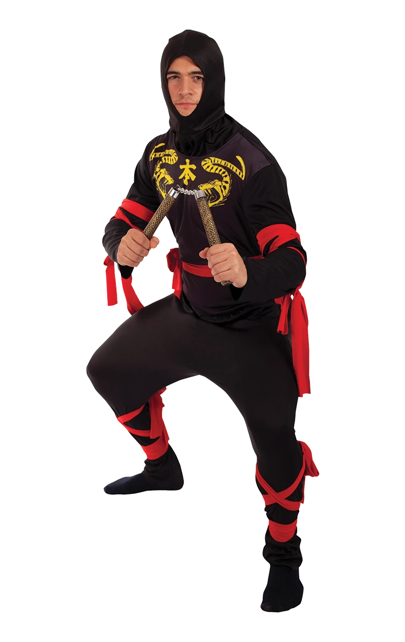 Adult Ninja Dragon Costume 3 Adult Ninja Dragon Costume