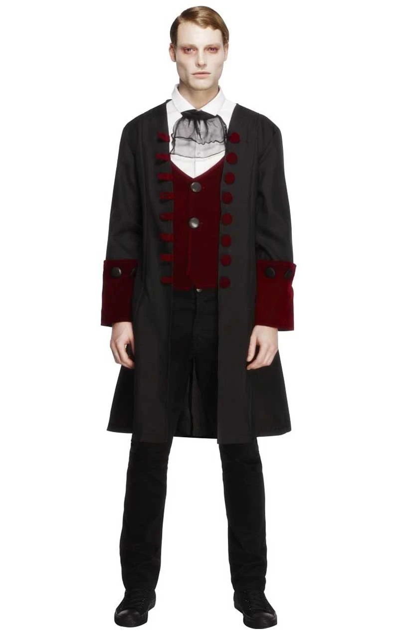 Smiffys Mens Classic Vampire Fancy Dress Costume 3 Smiffys Mens Classic Vampire Fancy Dress Costume