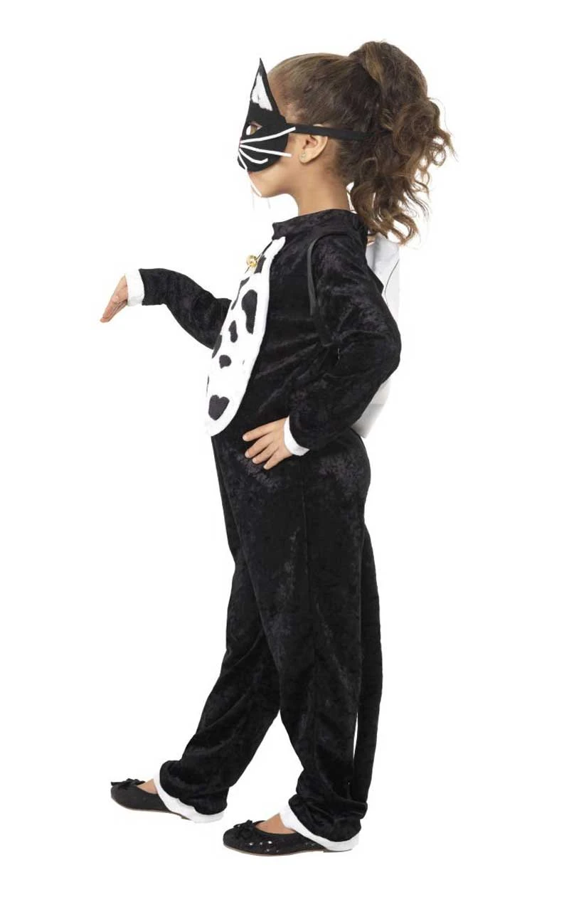 Smiffys Kids Black Cat Costume 4 Smiffys Kids Black Cat Costume - Image 2