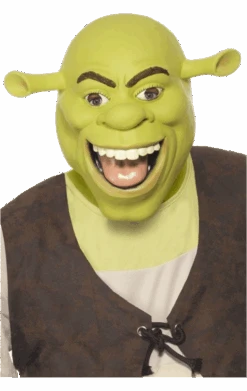 Smiffys Shrek Latex Facepiece