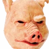 Scary Pig Facepiece -Masquerade Costumes 00015496p