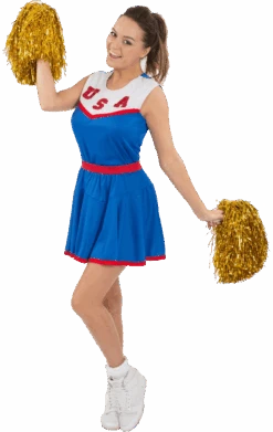 Adult American Cheerleader Costume