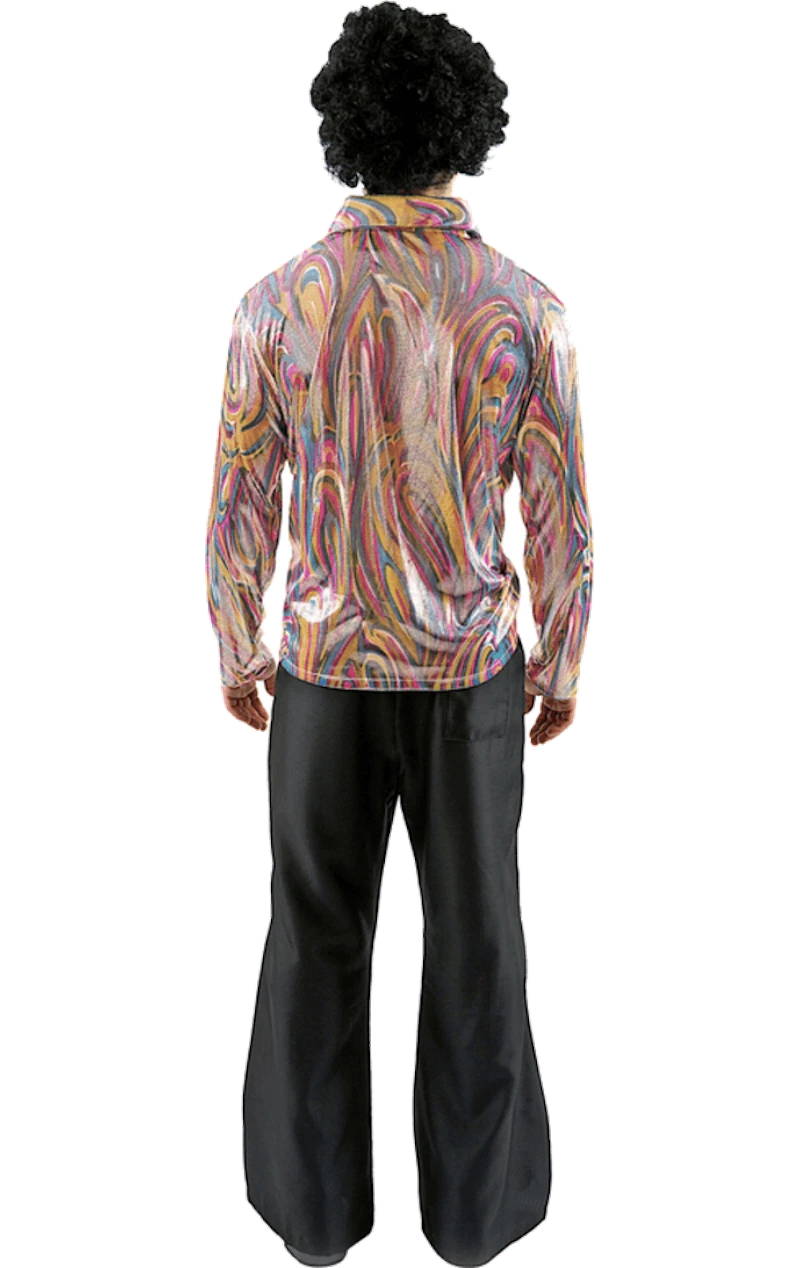 Mens Frill Disco Costume 5 Mens Frill Disco Costume - Image 3