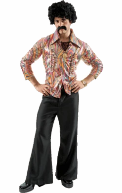 Mens Frill Disco Costume