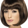 Smiffys Long Bob Wig (Brunette)