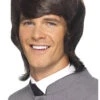 Smiffys 60s Brown Popstar Wig