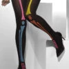 Smiffys Neon Skeleton Tights -Masquerade Costumes 00016669p