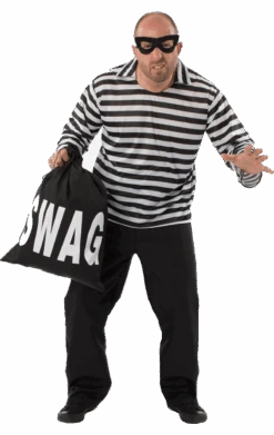 Adult Burglar Bill Costume