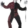 Adult Halloween Jester Costume 1 Adult Halloween Jester Costume -Masquerade Costumes 00017633p
