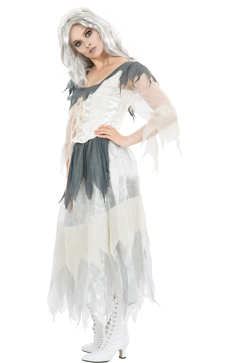 Adult Halloween Corpse Bride Costume 4 Adult Halloween Corpse Bride Costume - Image 2
