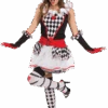 Adult Harlequin Jester Costume 1 Adult Harlequin Jester Costume -Masquerade Costumes 00018904p